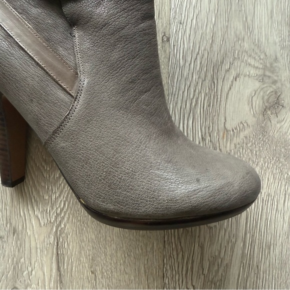 Aldo Sivley Taupe Heeled Ankle Boot - Picture 6 of 17